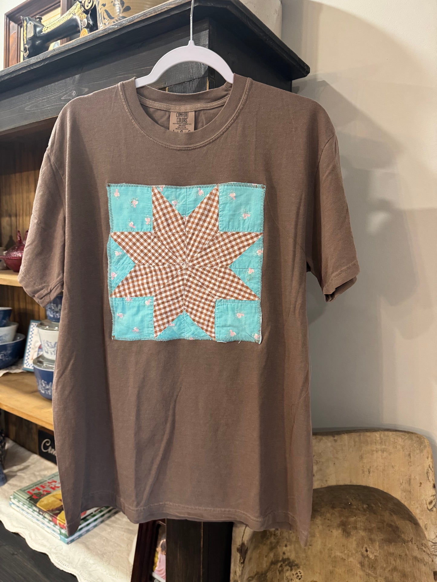 Large Quilted Tee