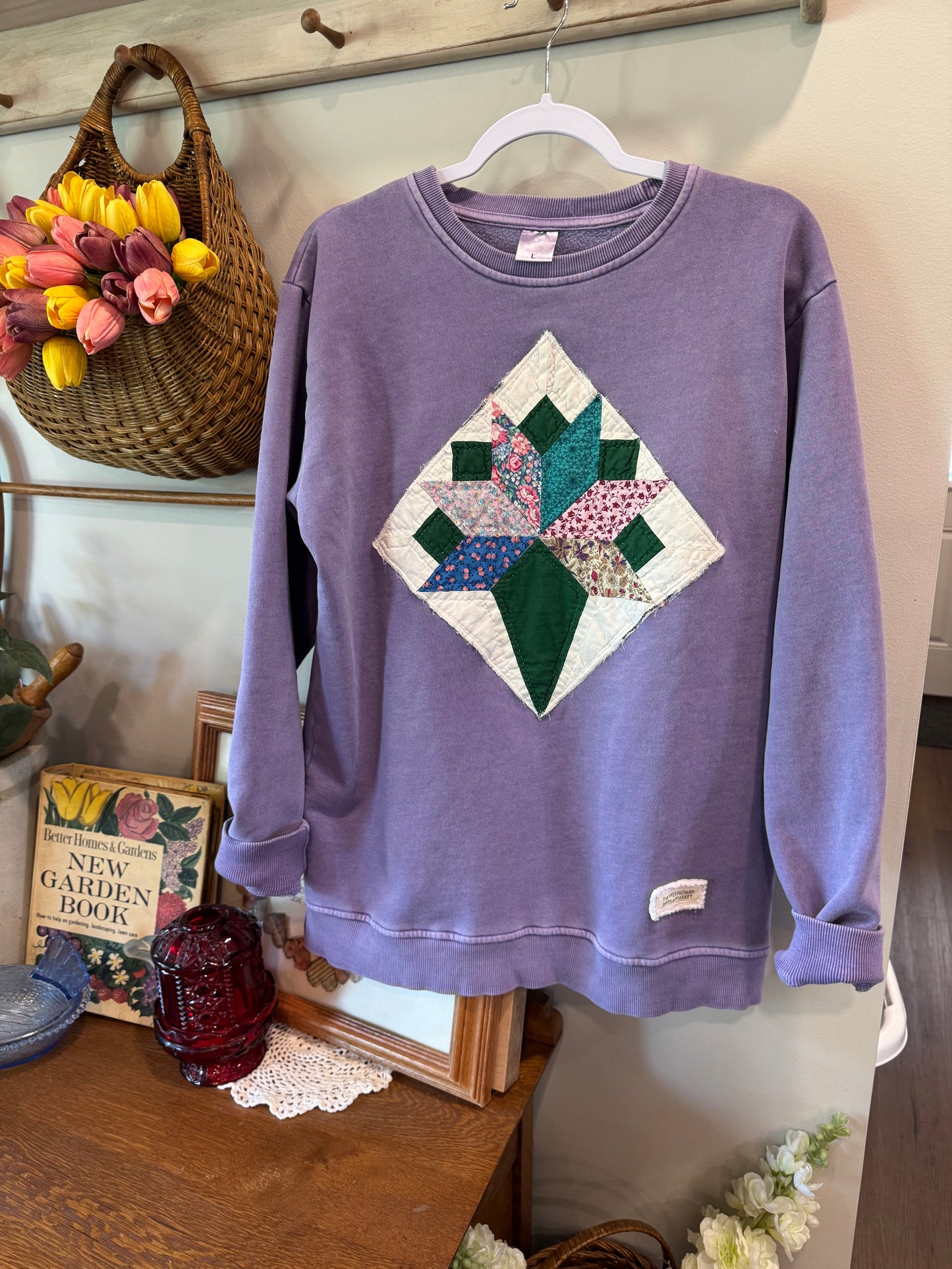 Large Flower Bouquet Sweatshirt