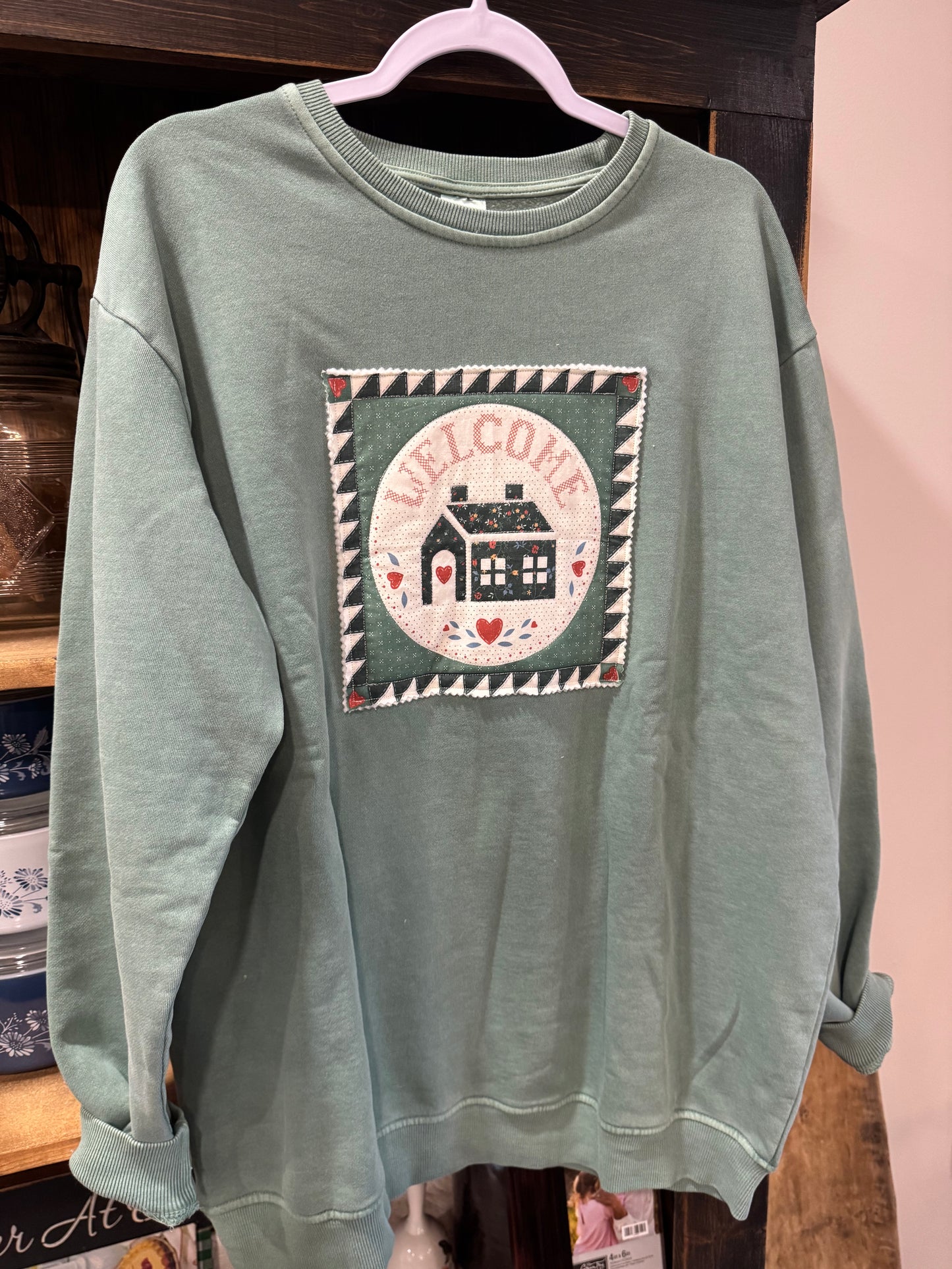 2XL Quilted Sweatshirt