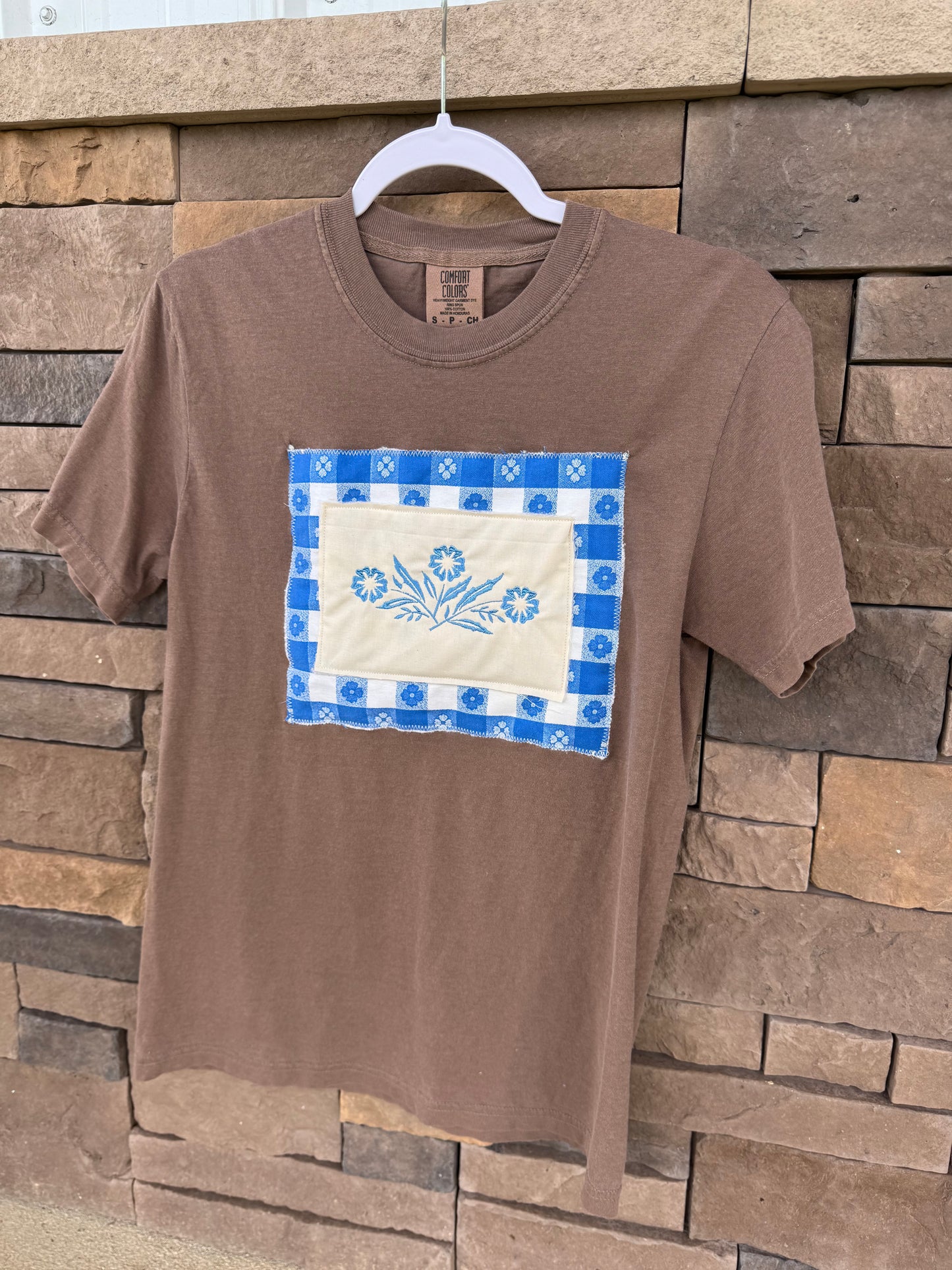 Small Vintage Inspired Quilted Tee