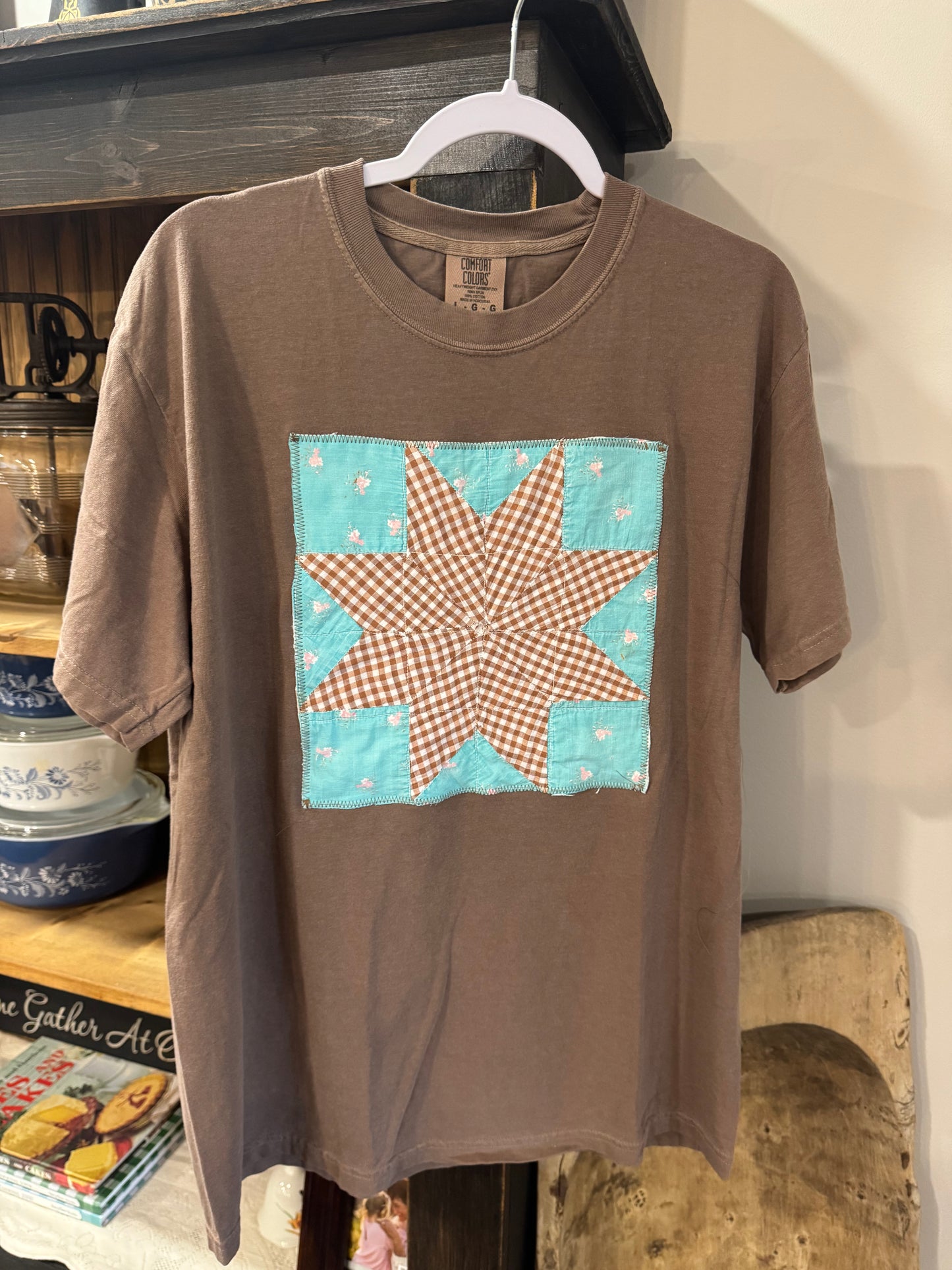 Large Quilted Tee