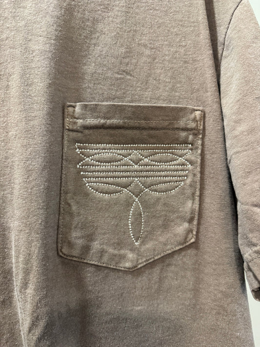 Boot Stitch Pocket Tee