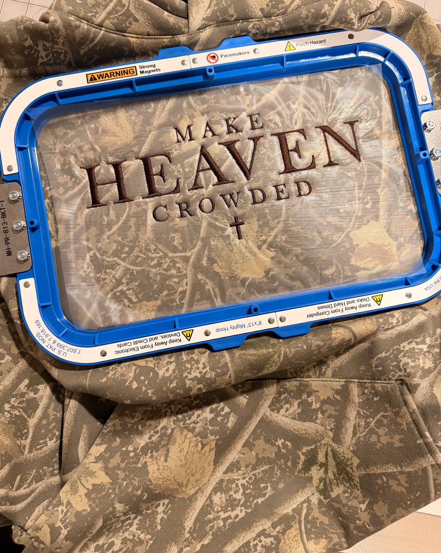 Camo Make Heaven HOODIE