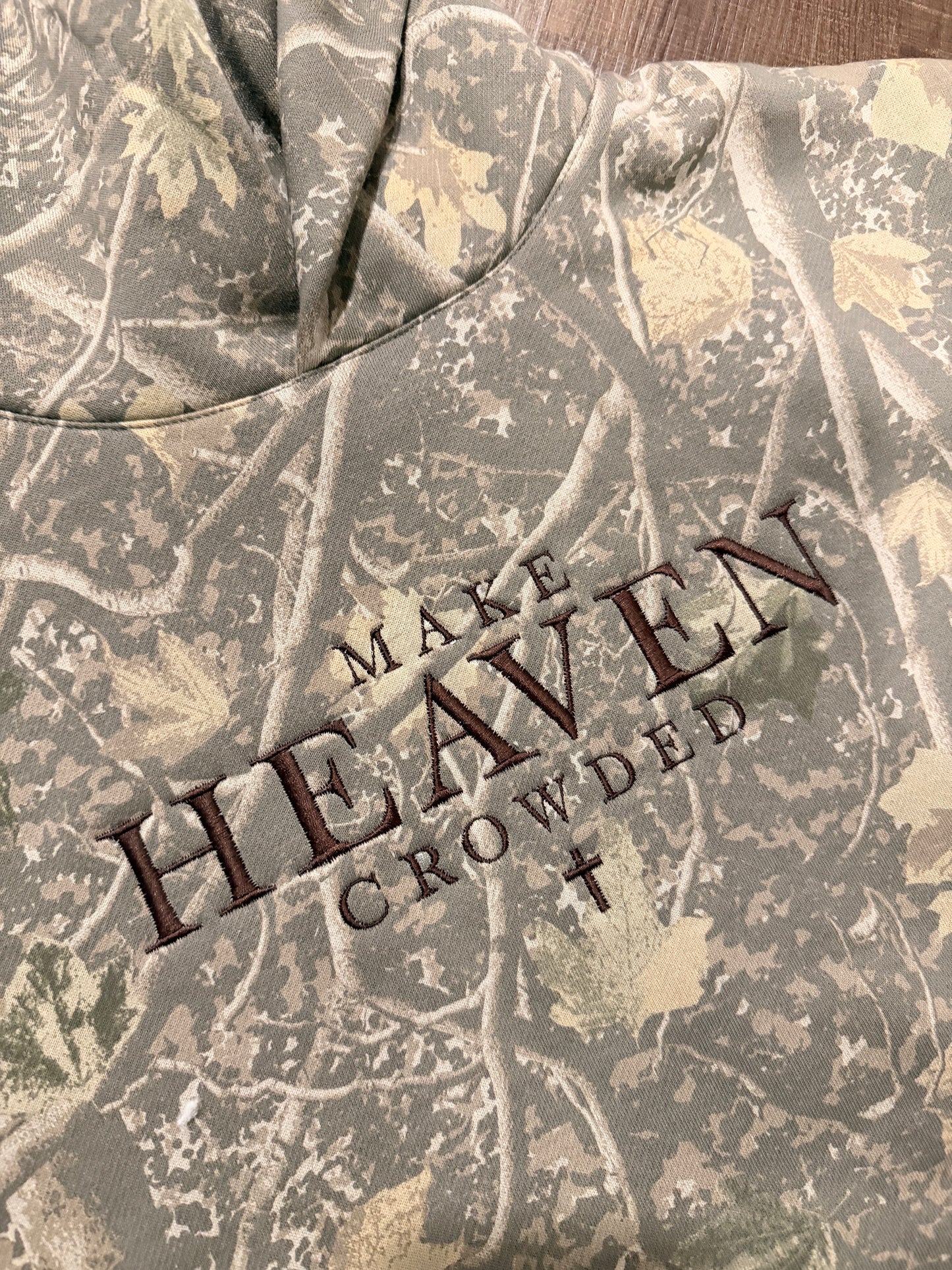 Camo Make Heaven HOODIE