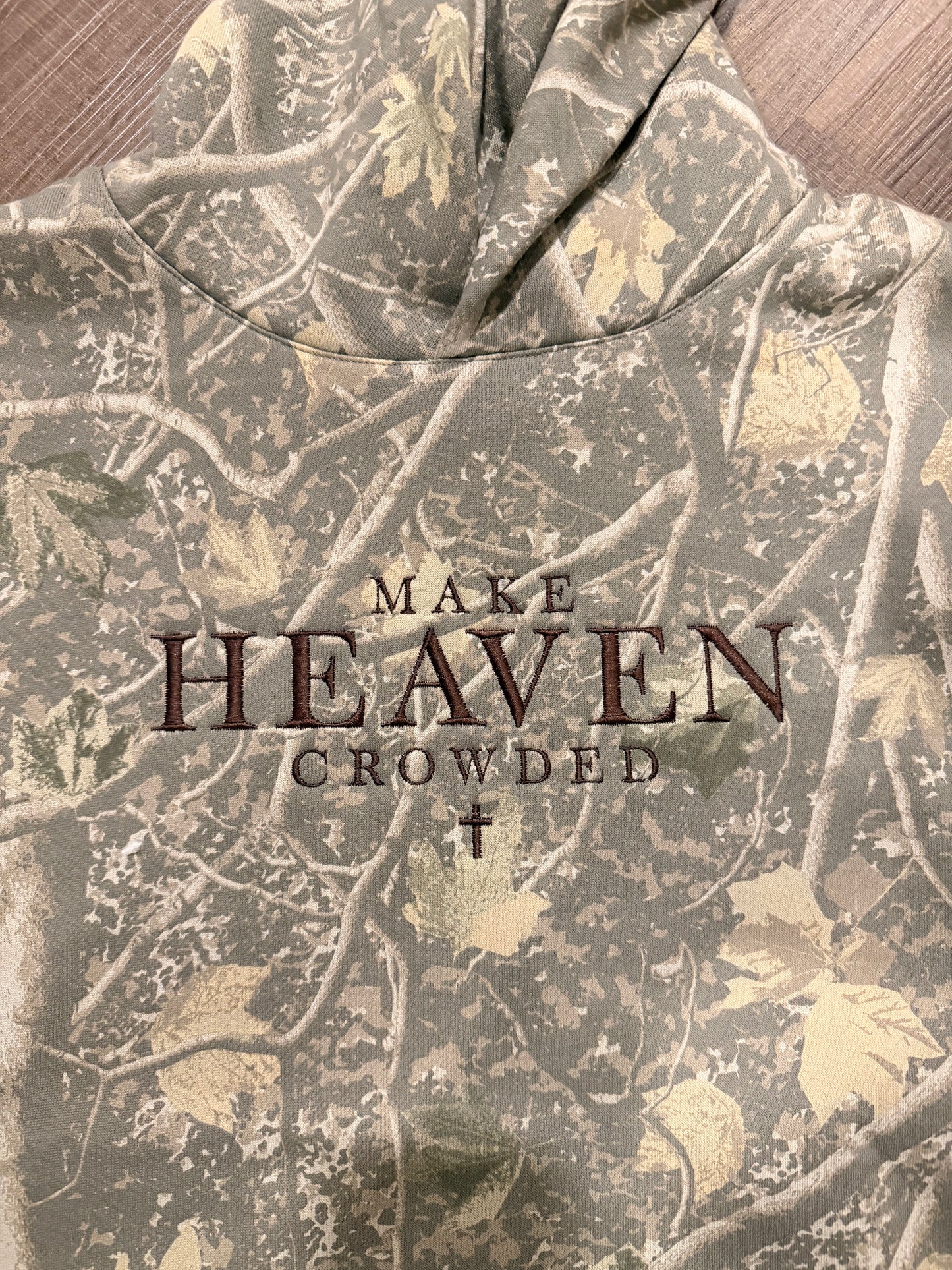 Camo Make Heaven HOODIE